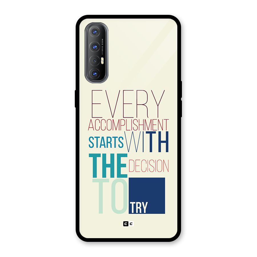 Decision To Try Glass Back Case for Oppo Reno3 Pro