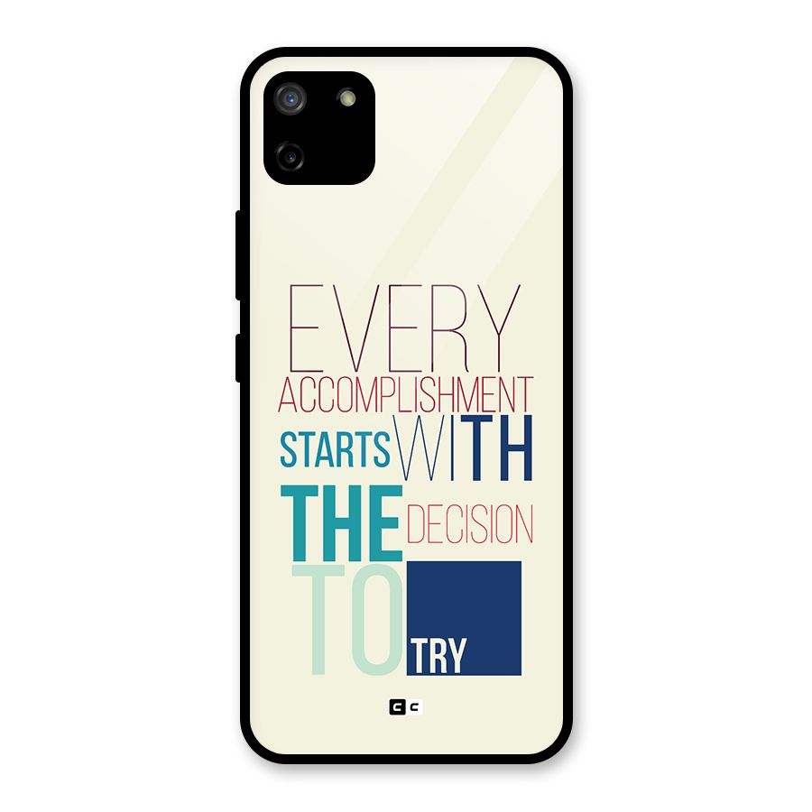 Decision To Try Glass Back Case for Realme C11