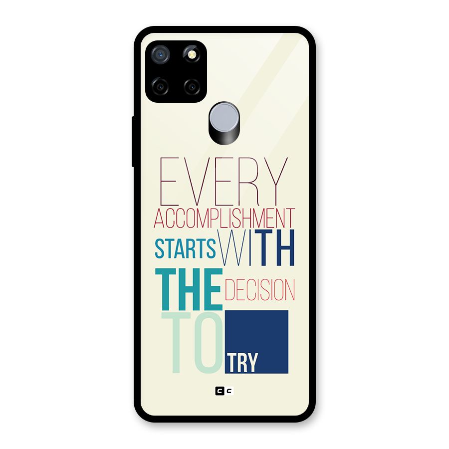 Decision To Try Glass Back Case for Realme Narzo 20