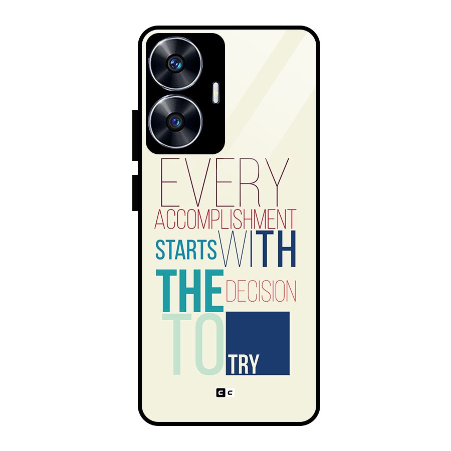 Decision To Try Glass Back Case for Realme Narzo N55