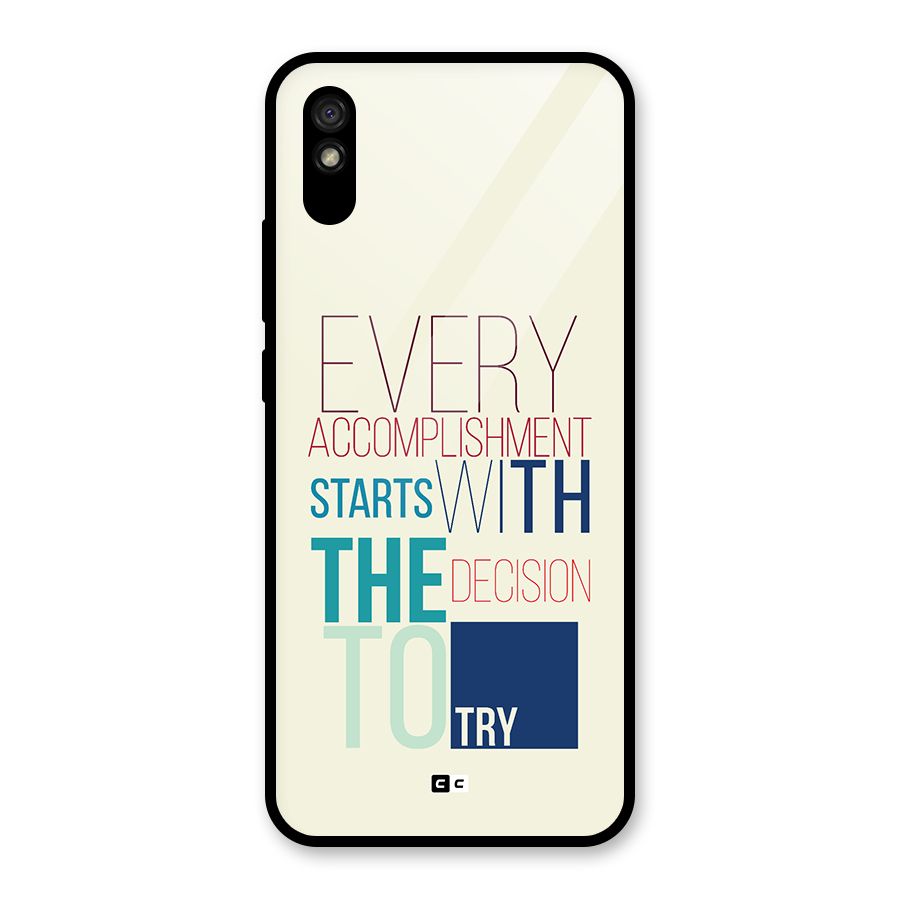 Decision To Try Glass Back Case for Redmi 9A
