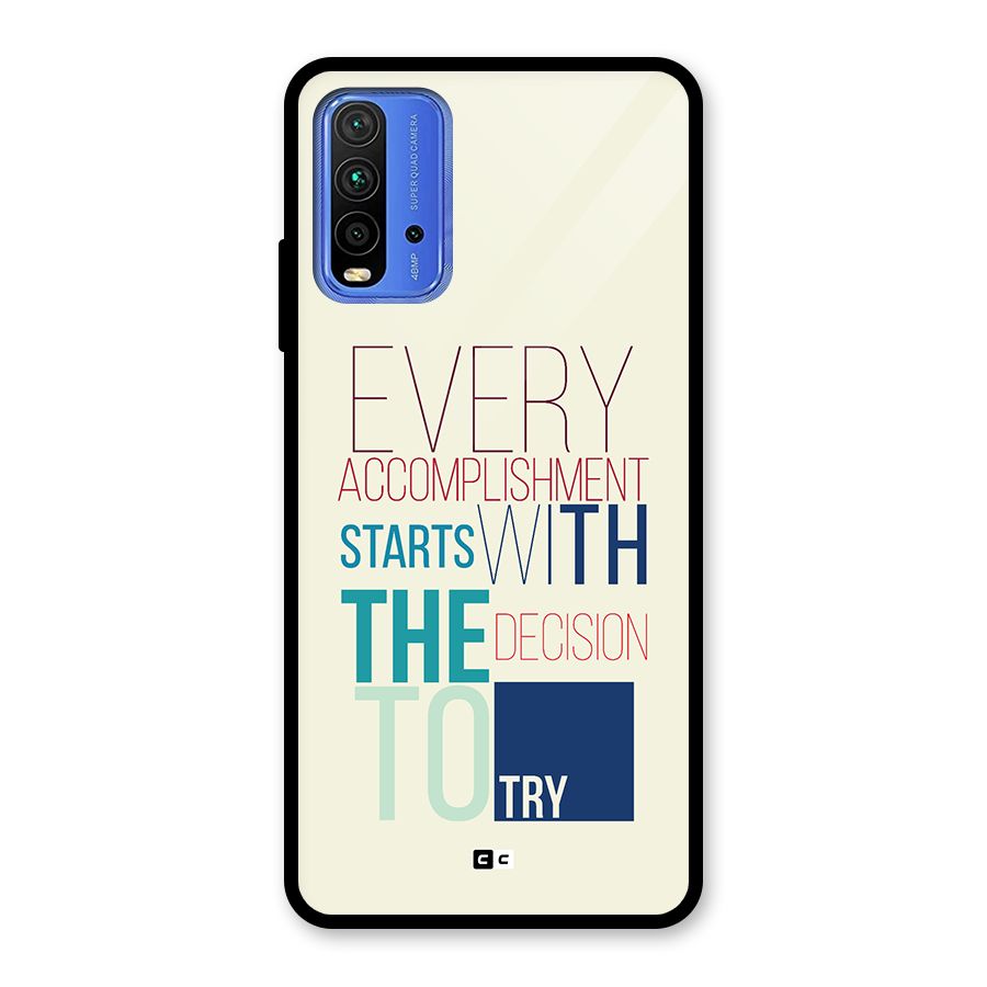 Decision To Try Glass Back Case for Redmi 9 Power