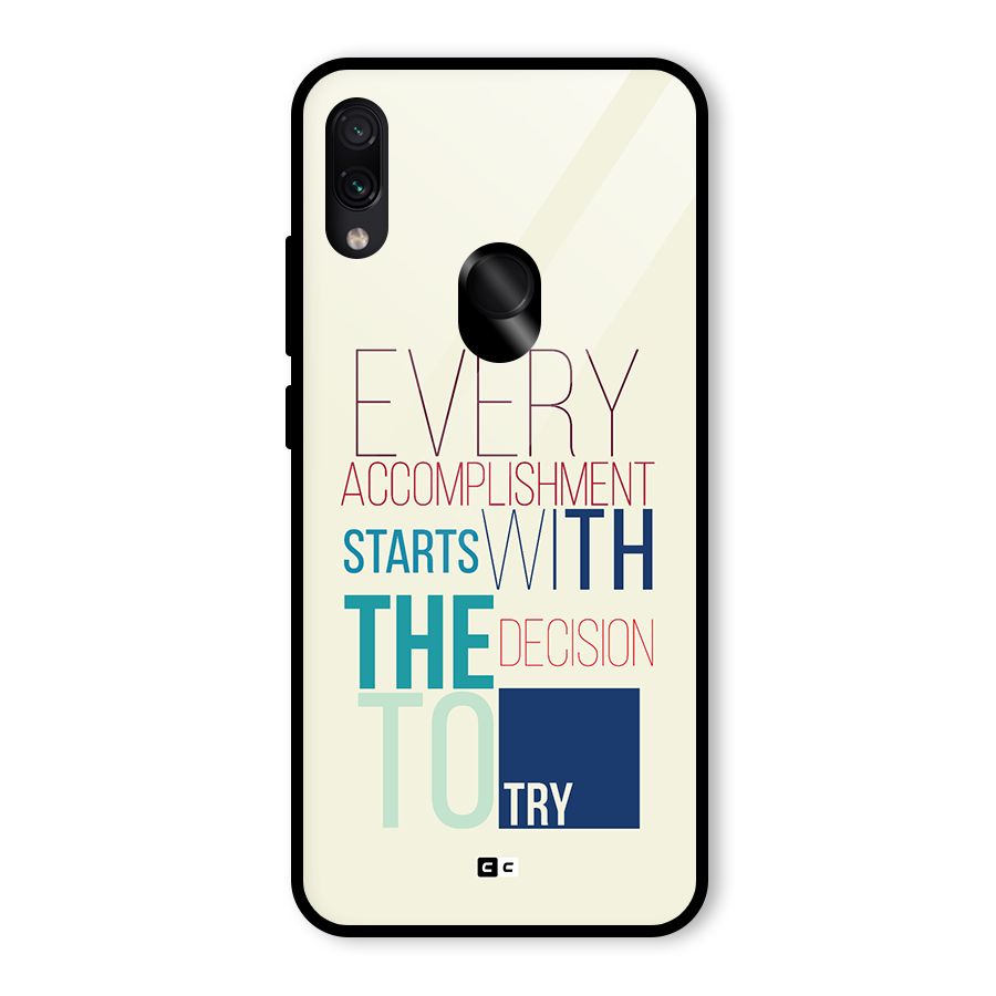 Decision To Try Glass Back Case for Redmi Note 7 Pro
