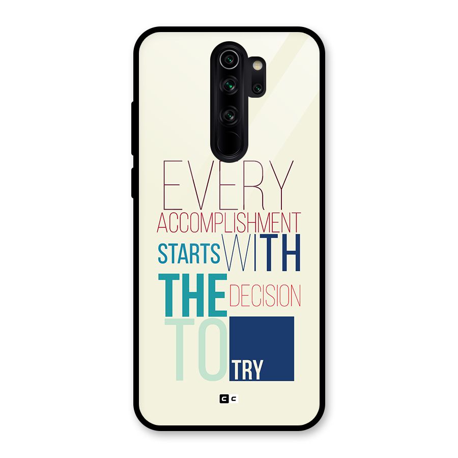 Decision To Try Glass Back Case for Redmi Note 8 Pro