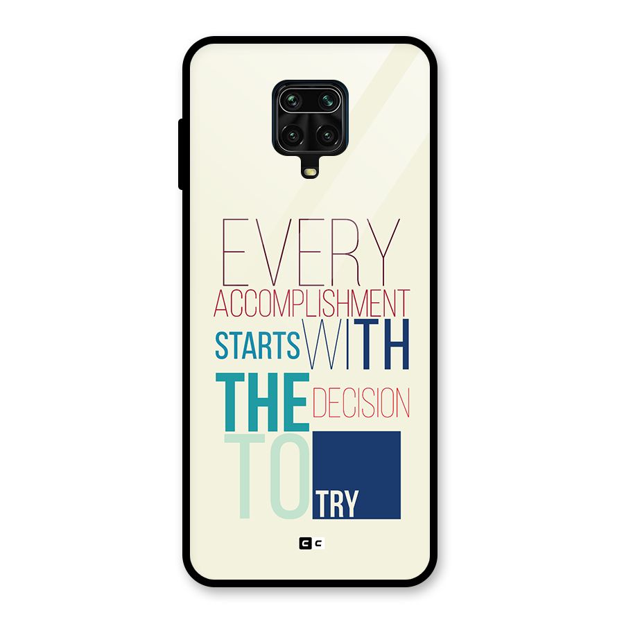 Decision To Try Glass Back Case for Redmi Note 9 Pro
