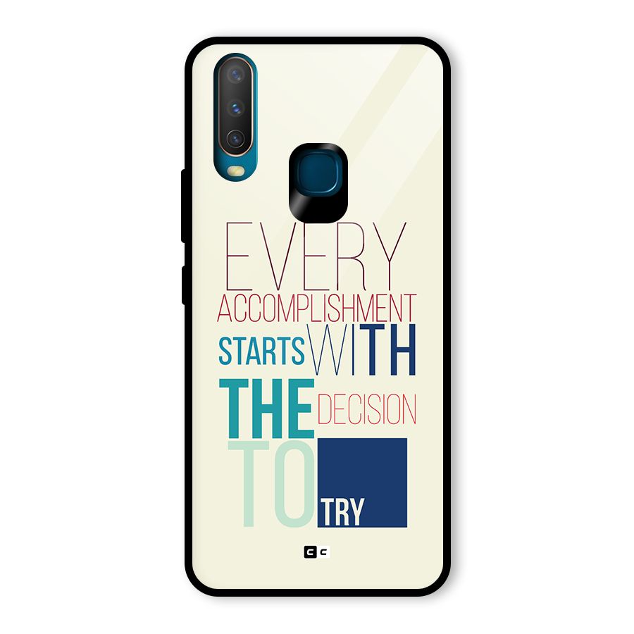 Decision To Try Glass Back Case for Vivo U10