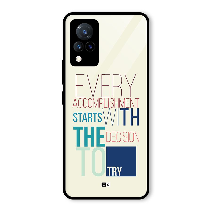 Decision To Try Glass Back Case for Vivo V21 5G