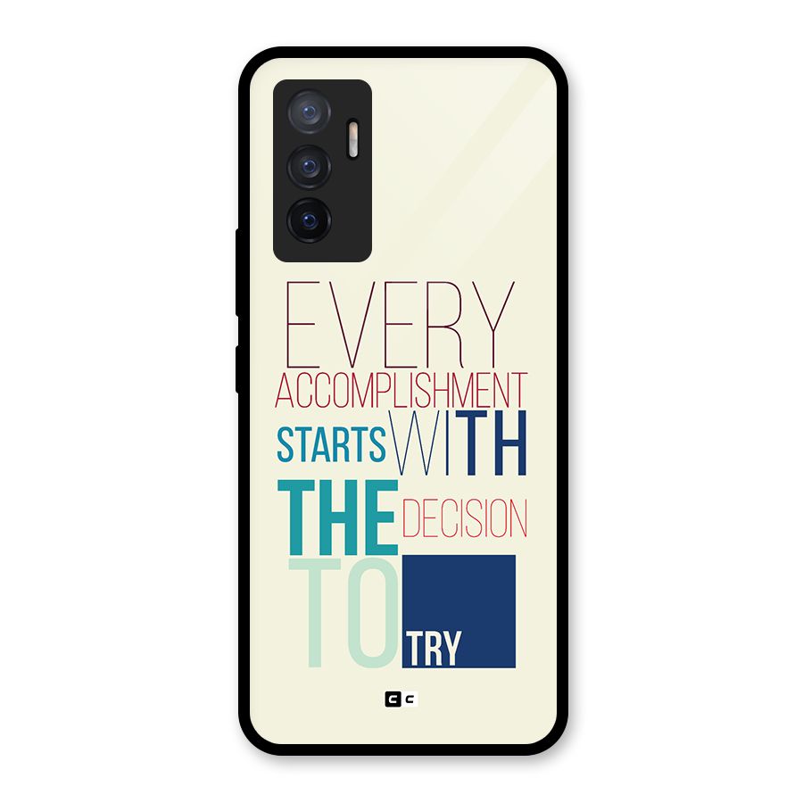 Decision To Try Glass Back Case for Vivo V23e