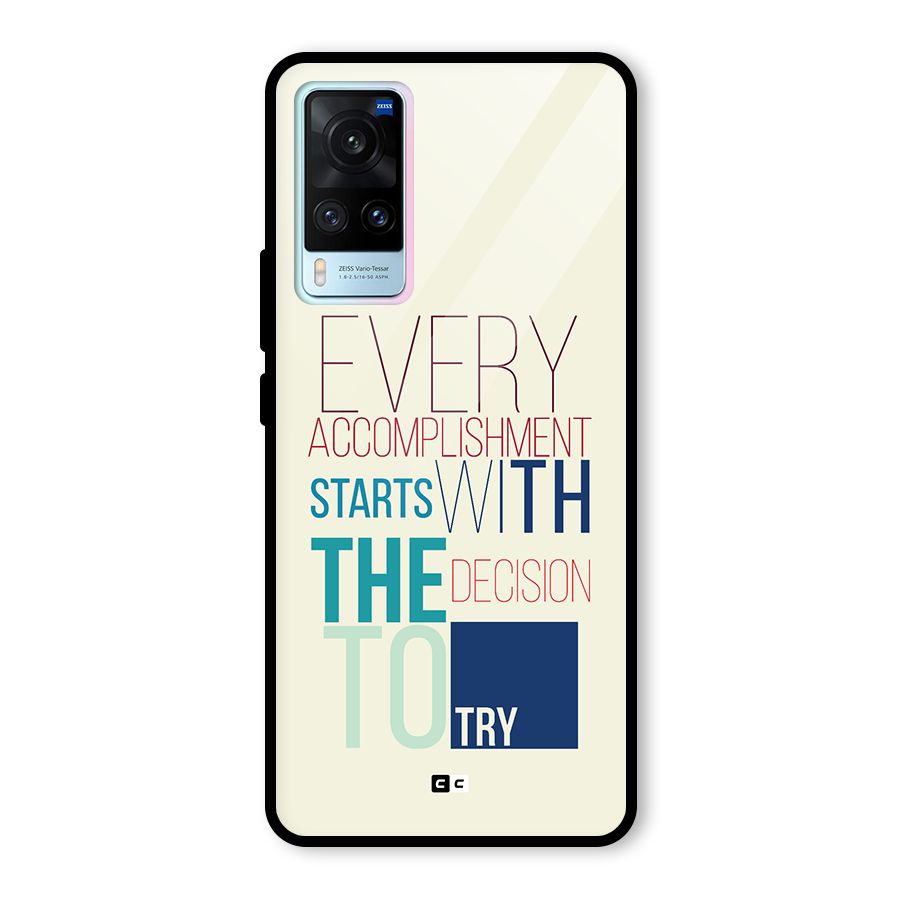 Decision To Try Glass Back Case for Vivo X60
