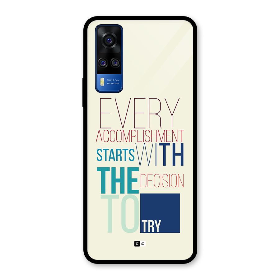 Decision To Try Glass Back Case for Vivo Y31