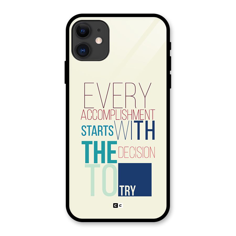 Decision To Try Glass Back Case for iPhone 11