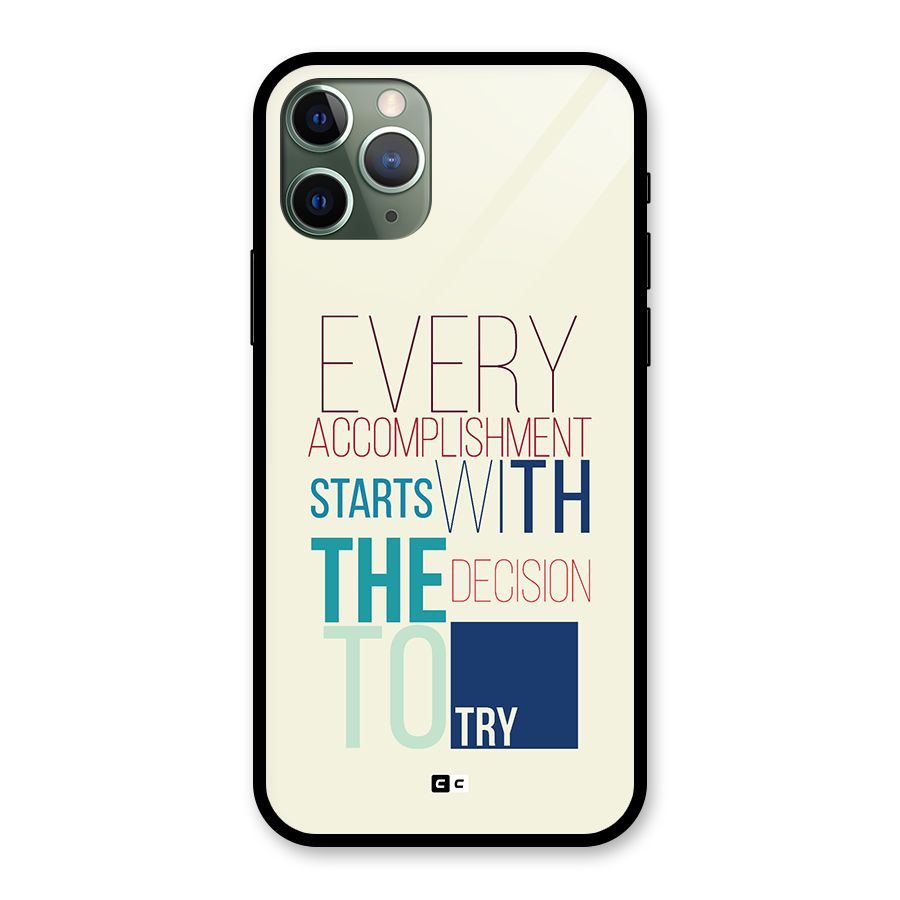Decision To Try Glass Back Case for iPhone 11 Pro
