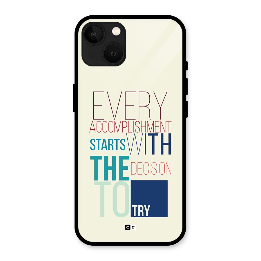 Decision To Try Glass Back Case for iPhone 13