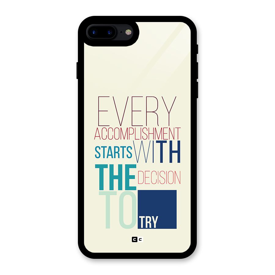 Decision To Try Glass Back Case for iPhone 8 Plus