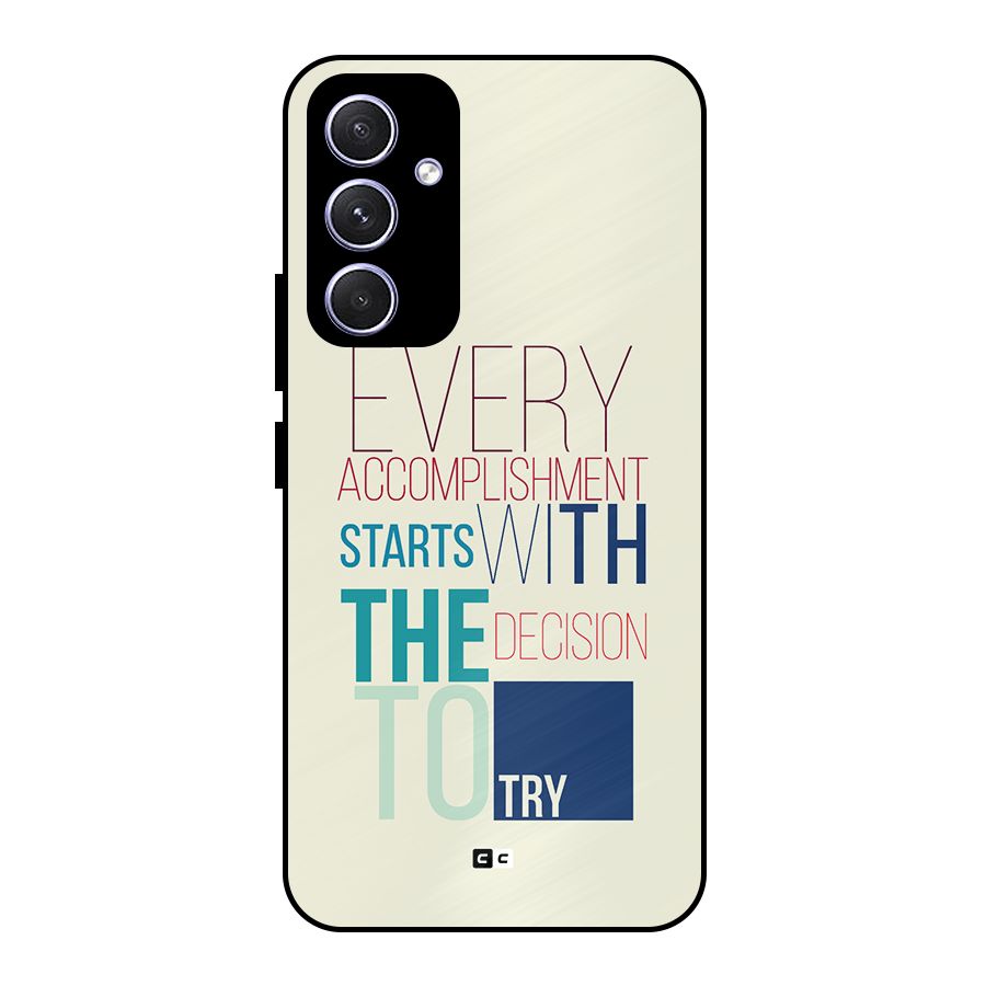 Decision To Try Metal Back Case for Galaxy A54