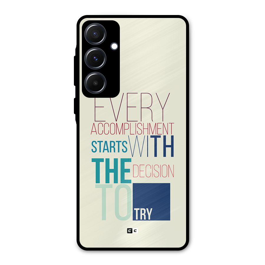 Decision To Try Metal Back Case for Galaxy A55