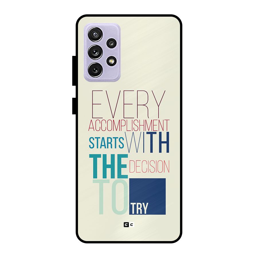 Decision To Try Metal Back Case for Galaxy A72