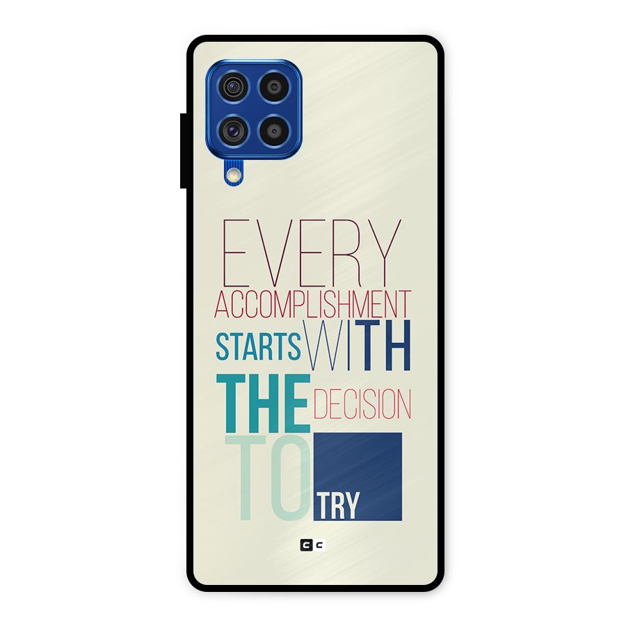 Decision To Try Metal Back Case for Galaxy F62