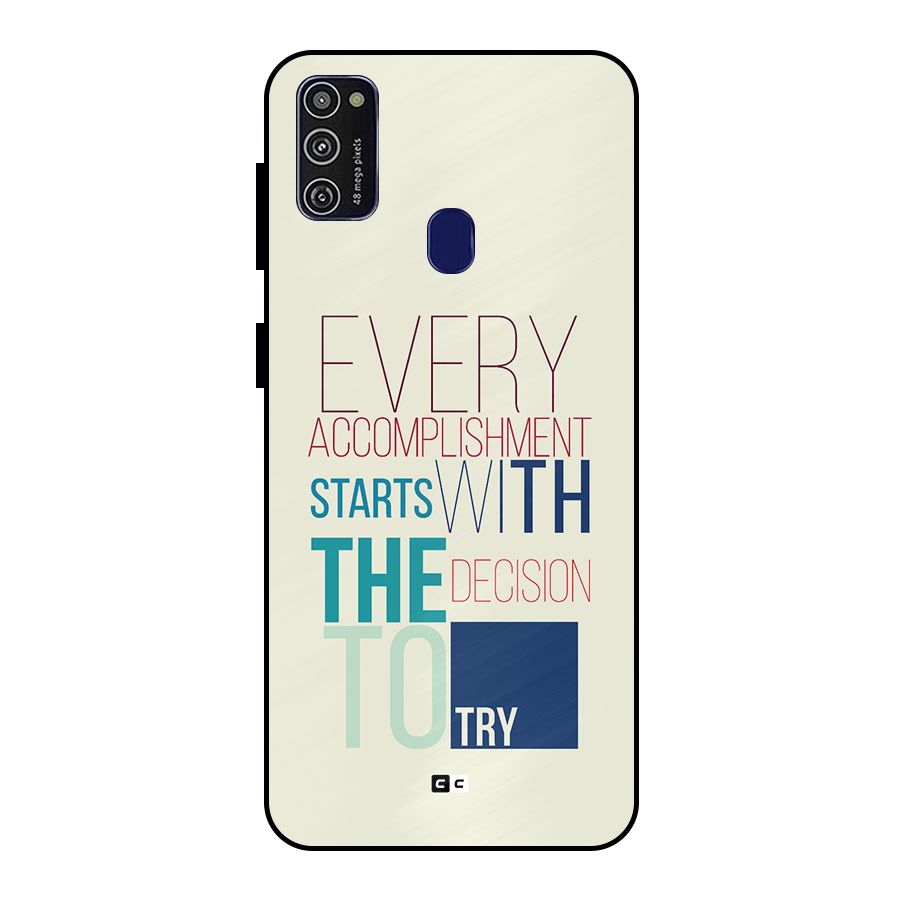 Decision To Try Metal Back Case for Galaxy M30s