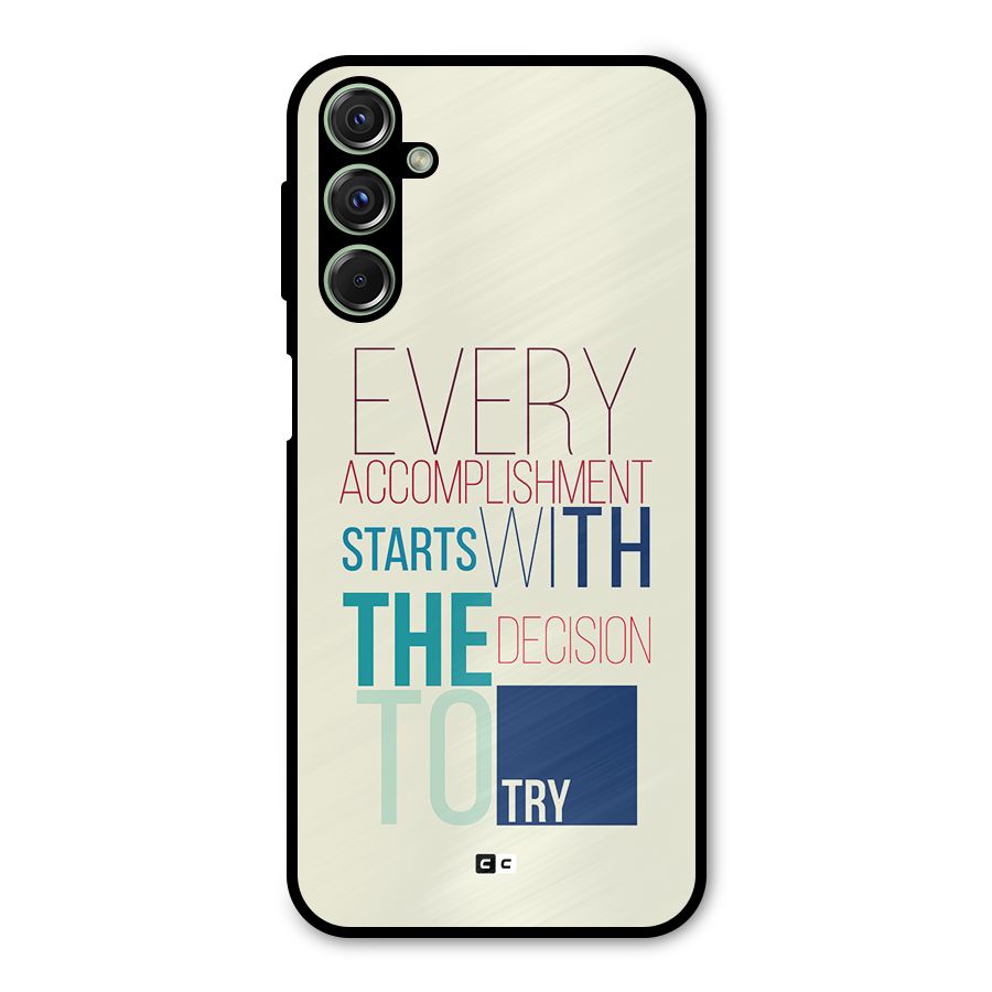 Decision To Try Metal Back Case for Galaxy M34