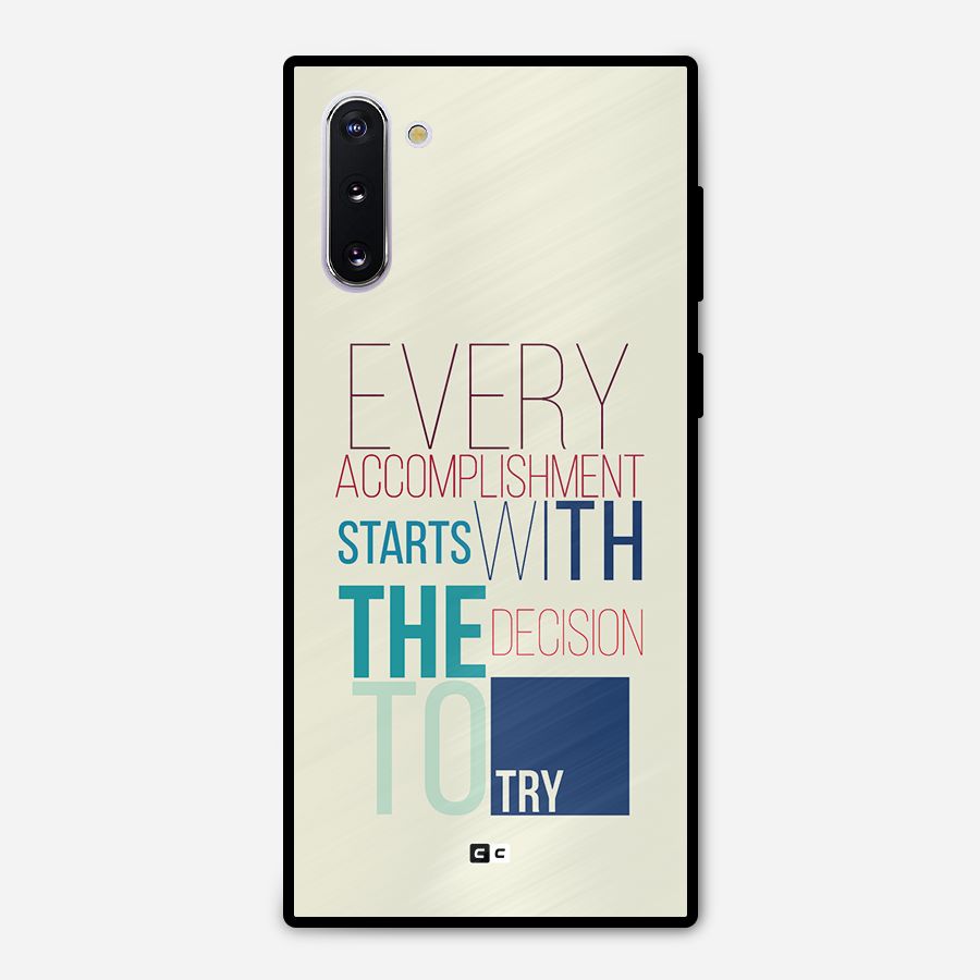 Decision To Try Metal Back Case for Galaxy Note 10