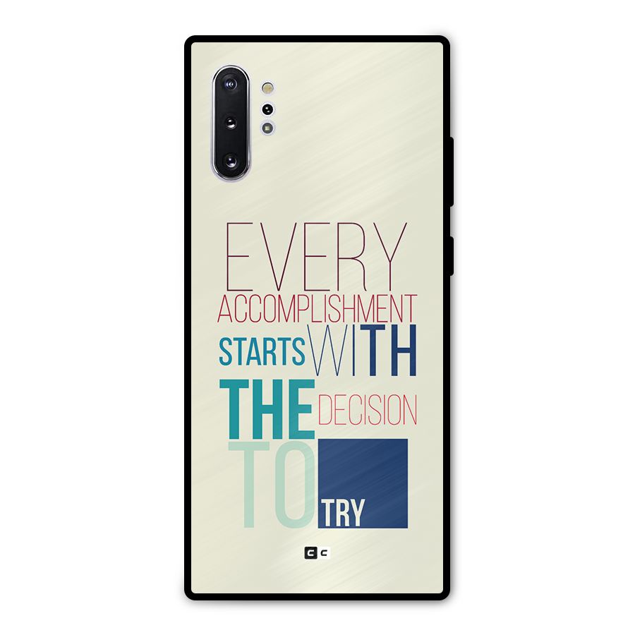 Decision To Try Metal Back Case for Galaxy Note 10 Plus
