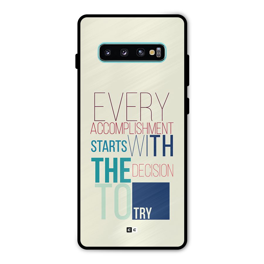 Decision To Try Metal Back Case for Galaxy S10 Plus