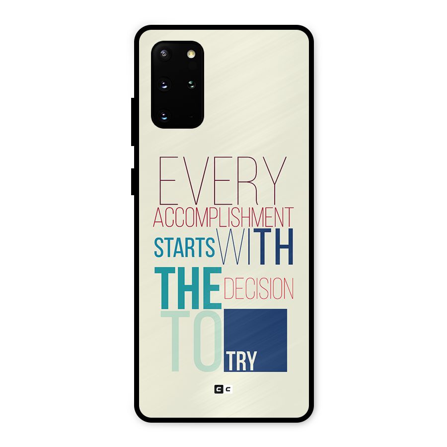 Decision To Try Metal Back Case for Galaxy S20 Plus