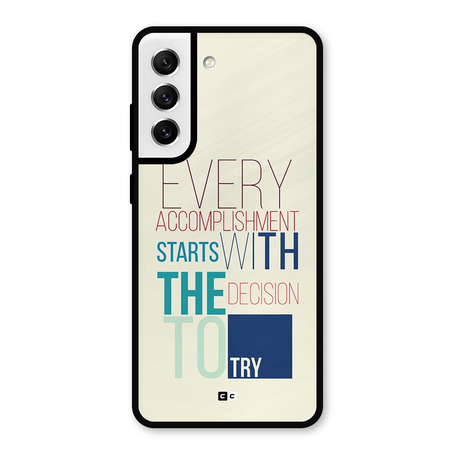 Decision To Try Metal Back Case for Galaxy S21 FE 5G