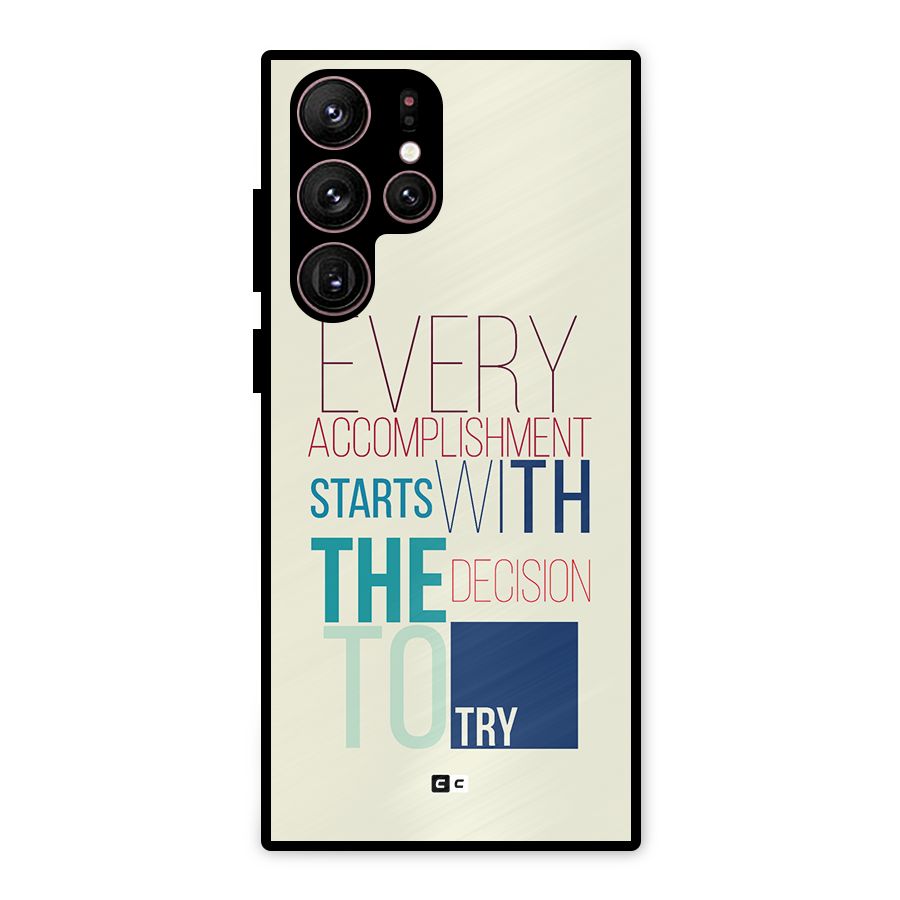 Decision To Try Metal Back Case for Galaxy S22 Ultra 5G
