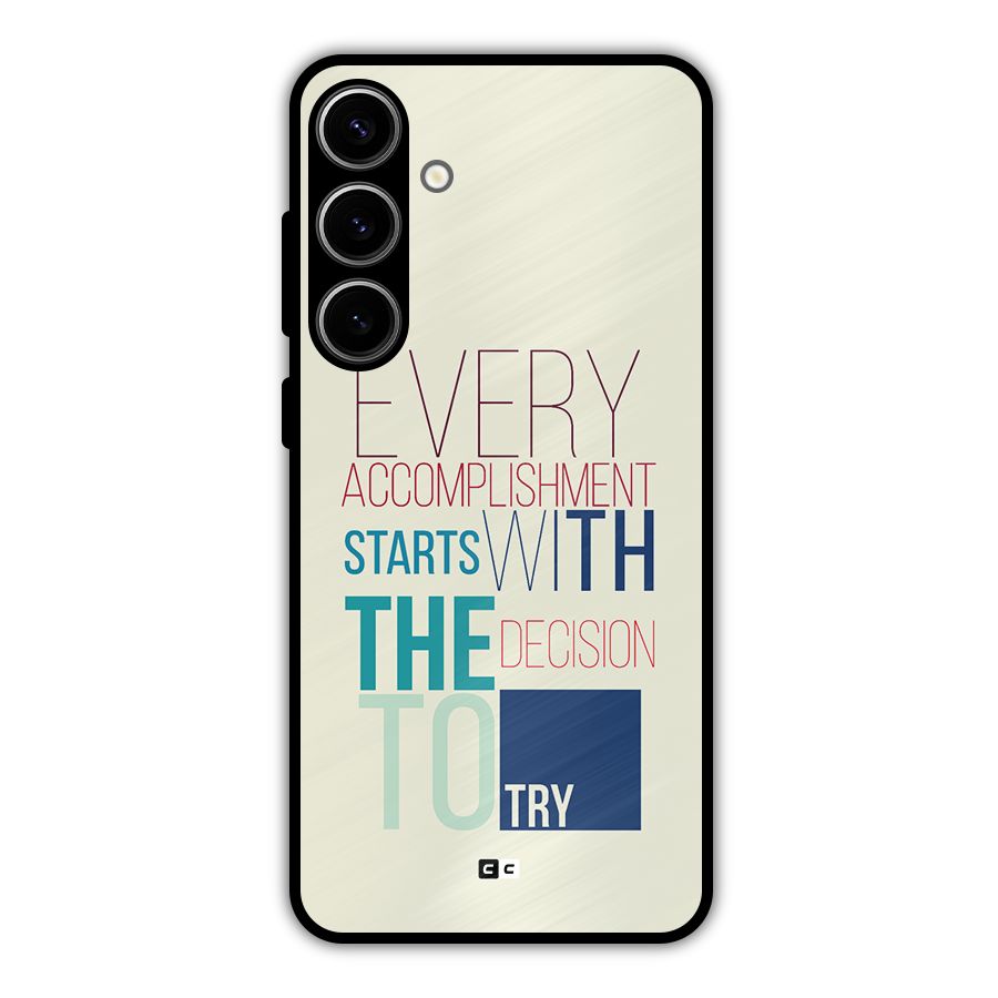 Decision To Try Metal Back Case for Galaxy S24 Plus