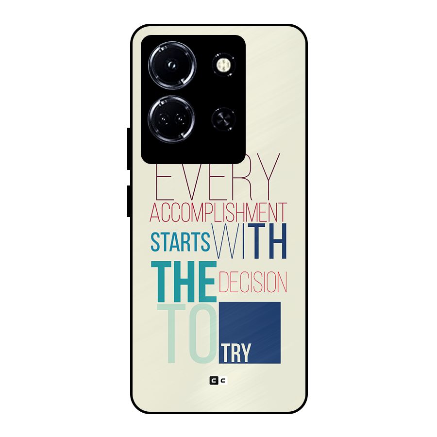 Decision To Try Metal Back Case for Infinix Note 30 5G