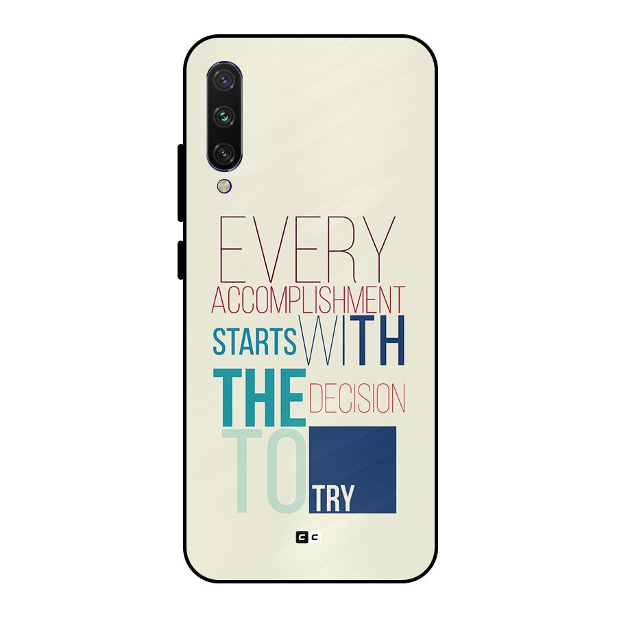Decision To Try Metal Back Case for Mi A3