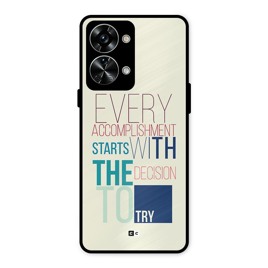 Decision To Try Metal Back Case for OnePlus Nord 2T