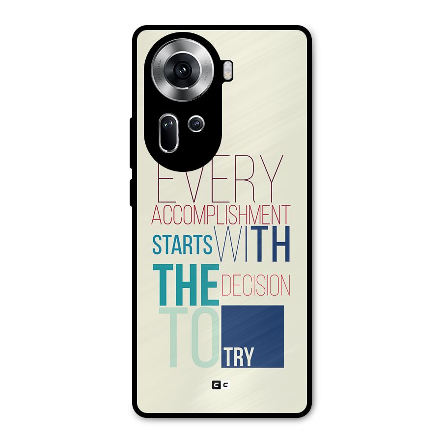 Decision To Try Metal Back Case for Oppo Reno11 5G