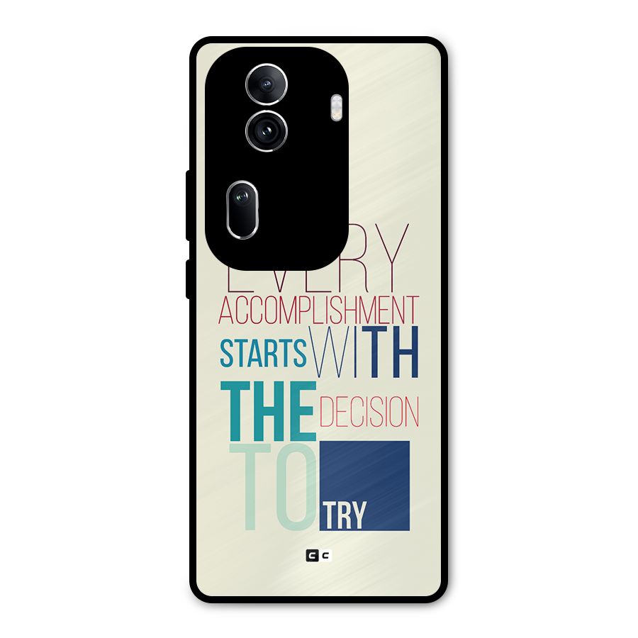 Decision To Try Metal Back Case for Oppo Reno11 Pro 5G