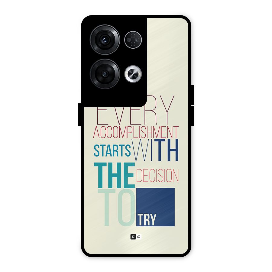 Decision To Try Metal Back Case for Oppo Reno8 Pro 5G