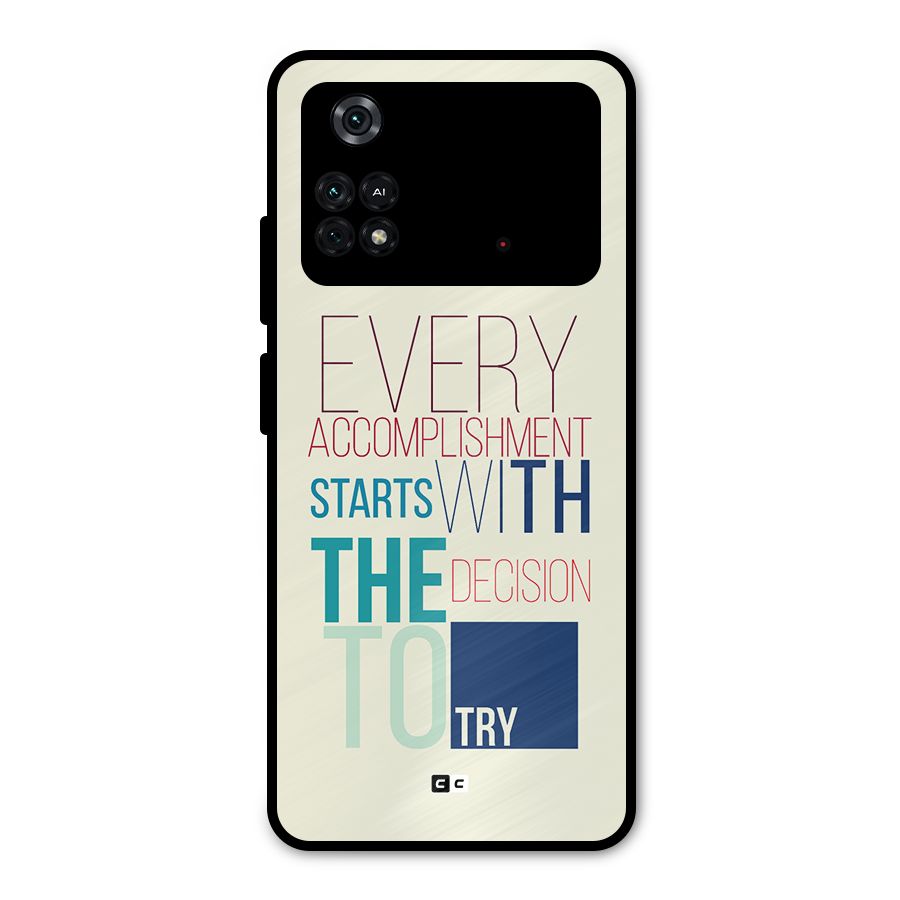 Decision To Try Metal Back Case for Poco M4 Pro 4G