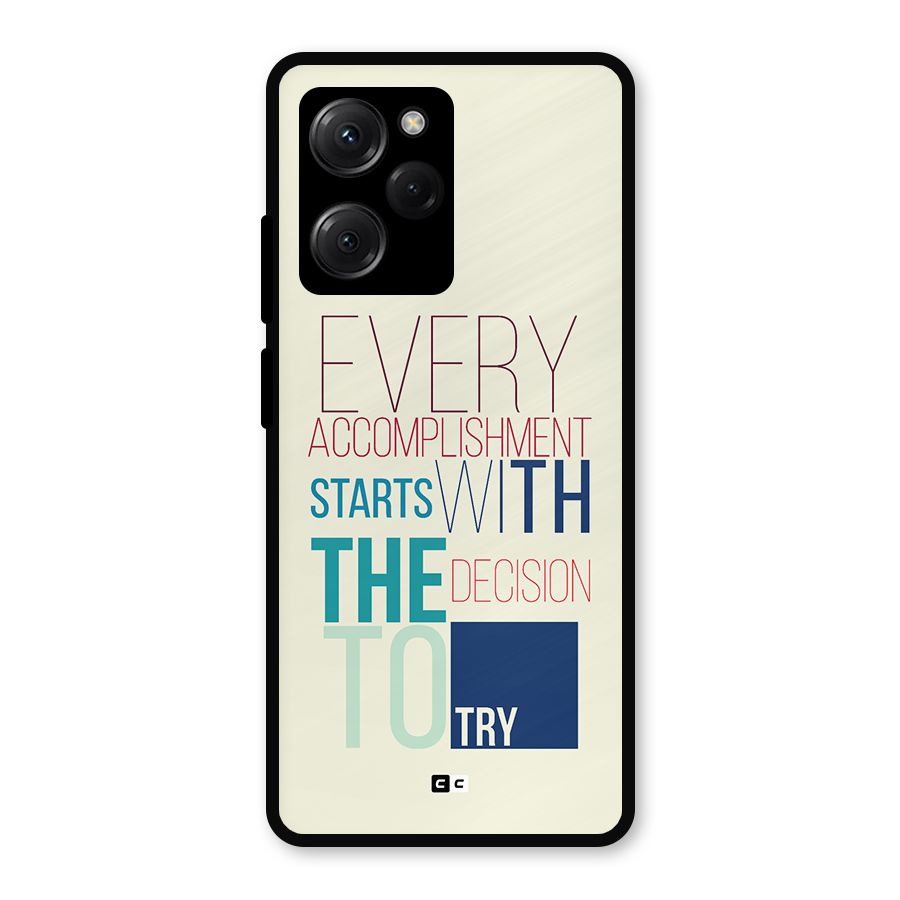 Decision To Try Metal Back Case for Poco X5 Pro