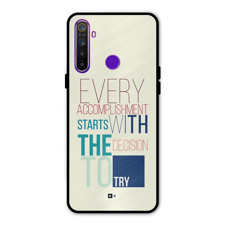 Decision To Try Metal Back Case for Realme 5