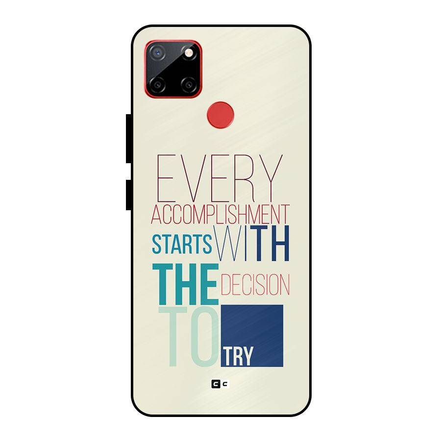 Decision To Try Metal Back Case for Realme C12