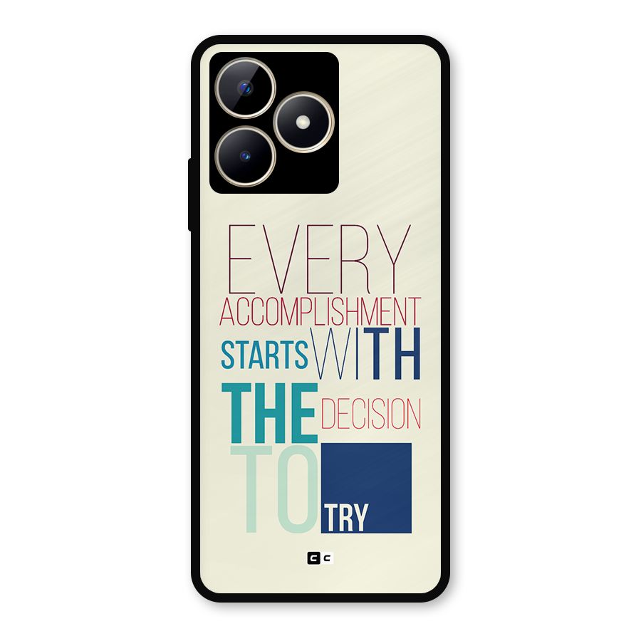 Decision To Try Metal Back Case for Realme C53