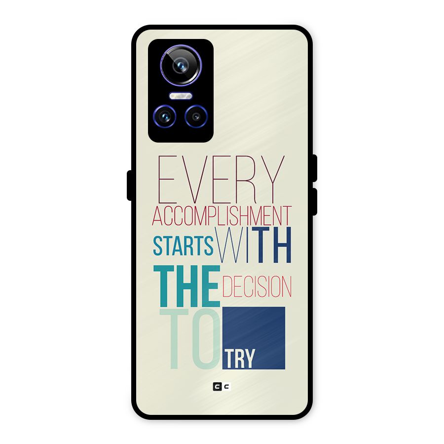 Decision To Try Metal Back Case for Realme GT Neo 3