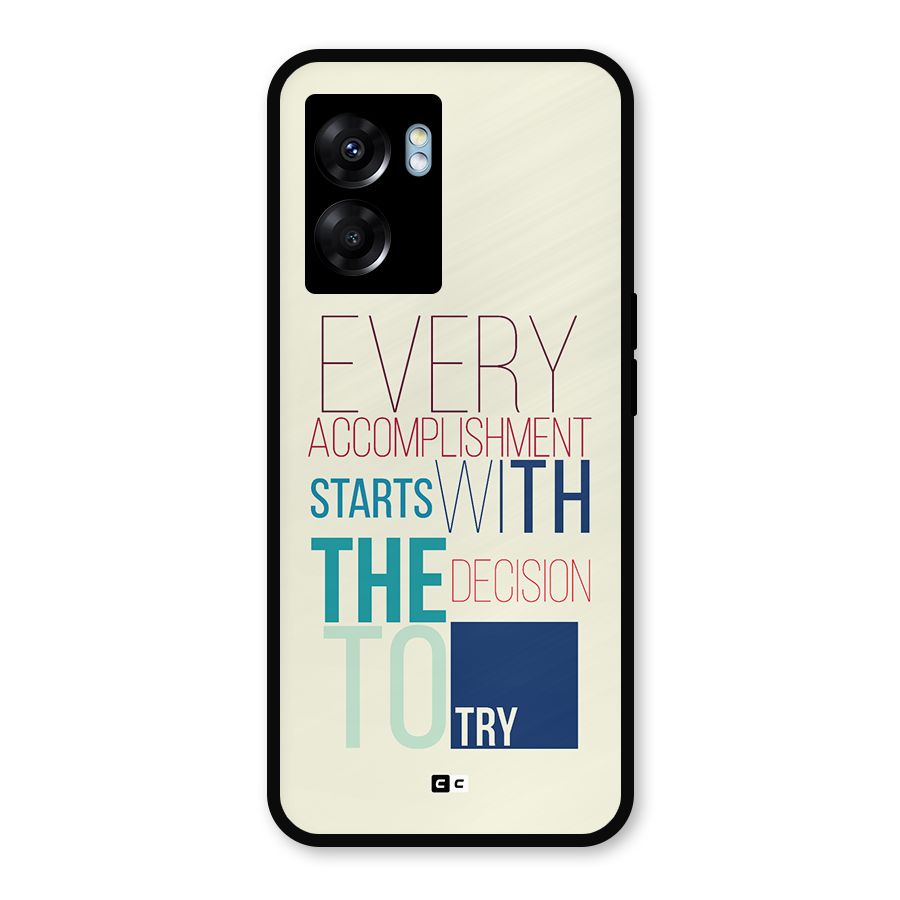 Decision To Try Metal Back Case for Realme Narzo 50 5G