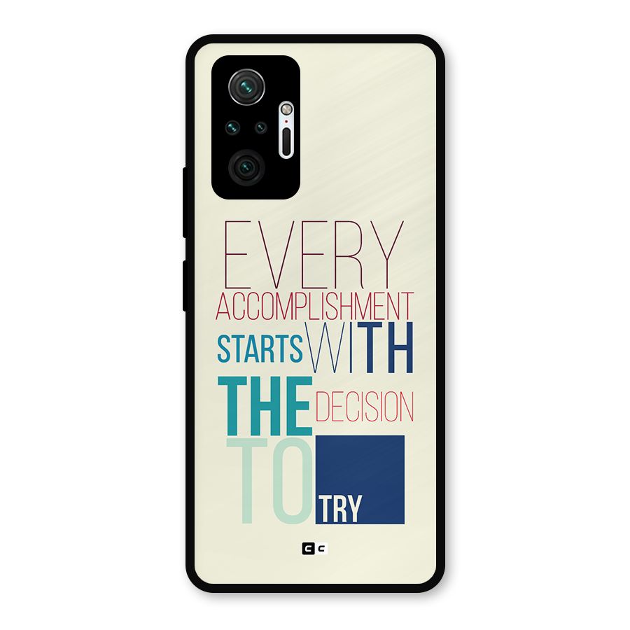 Decision To Try Metal Back Case for Redmi Note 10 Pro