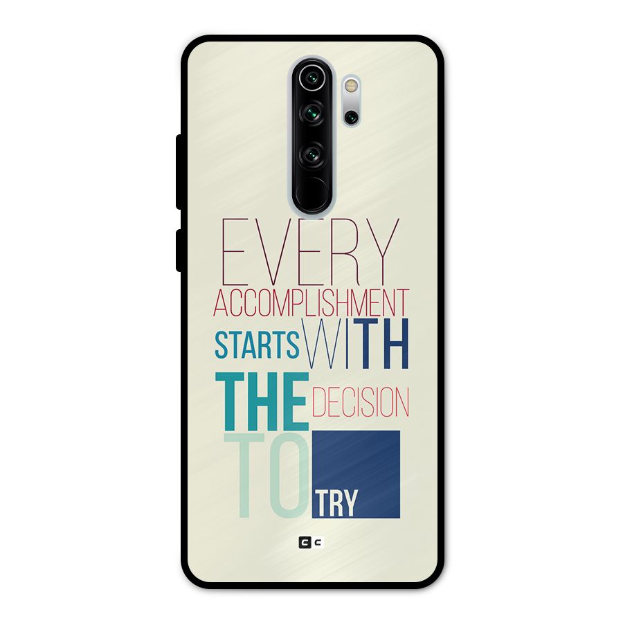 Decision To Try Metal Back Case for Redmi Note 8 Pro