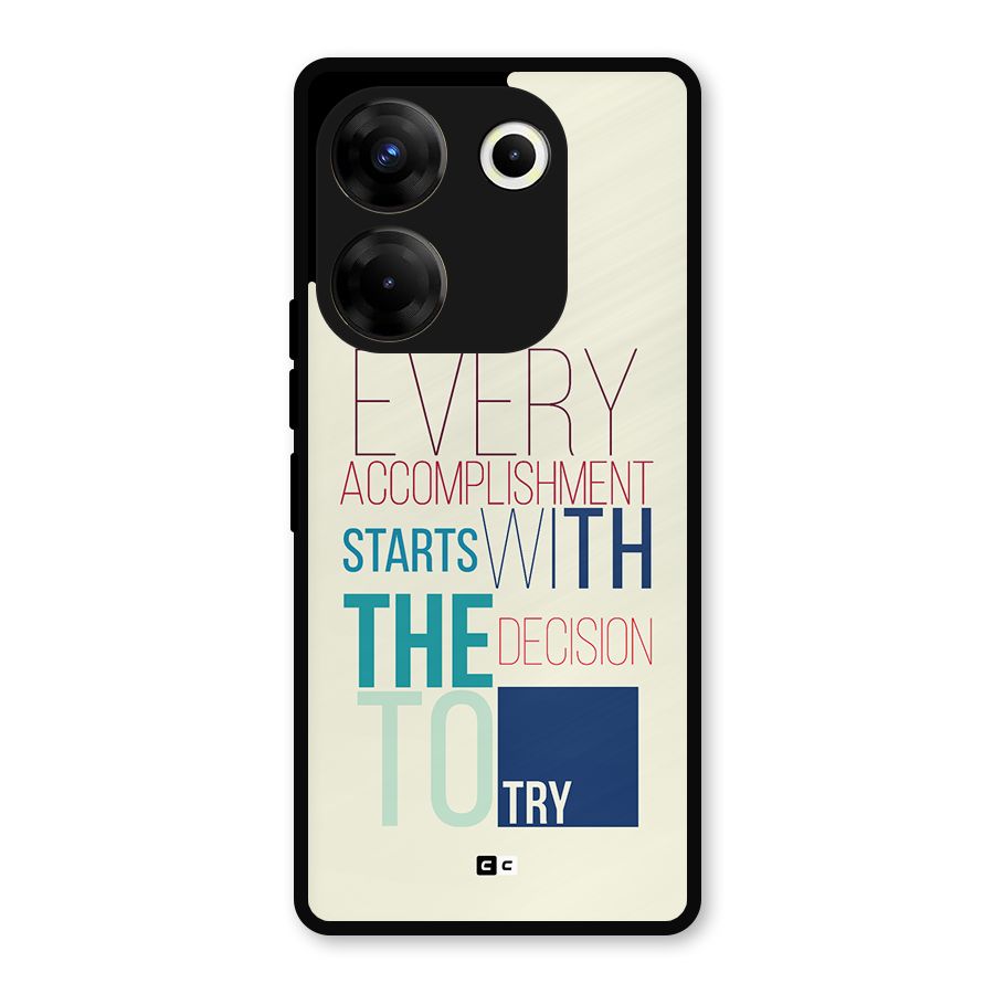 Decision To Try Metal Back Case for Tecno Camon 20
