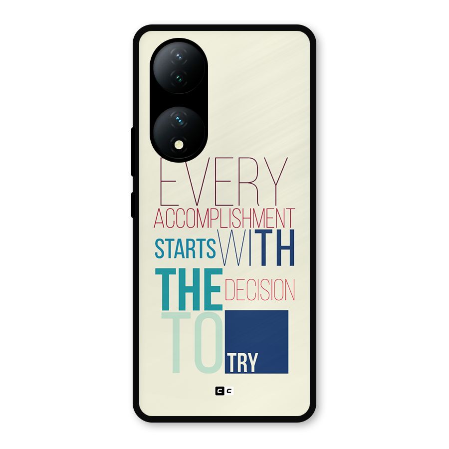 Decision To Try Metal Back Case for Vivo T2