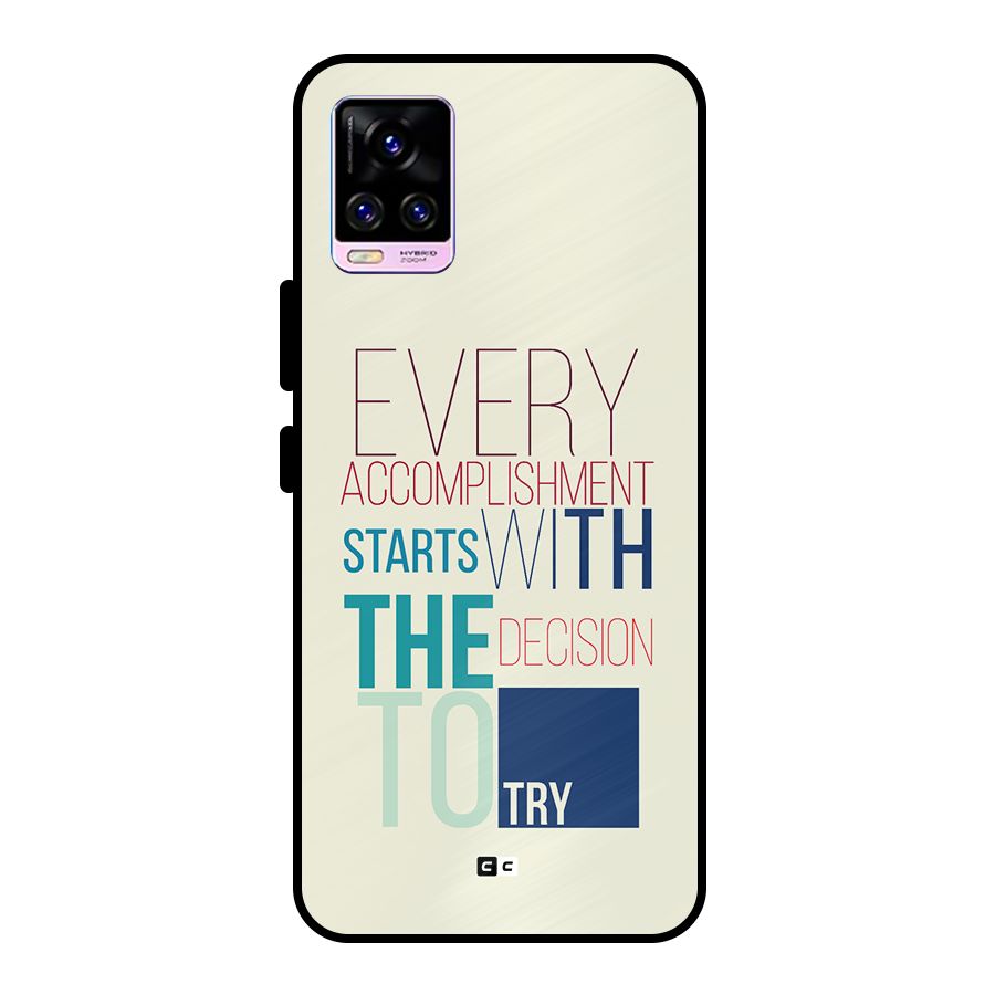 Decision To Try Metal Back Case for Vivo V20 Pro