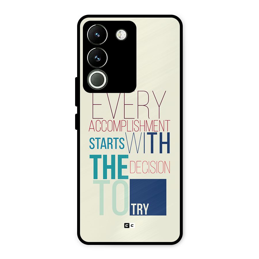 Decision To Try Metal Back Case for Vivo Y200